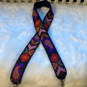 Rebecca Minkoff Guitar Strap NWOT silver hardware